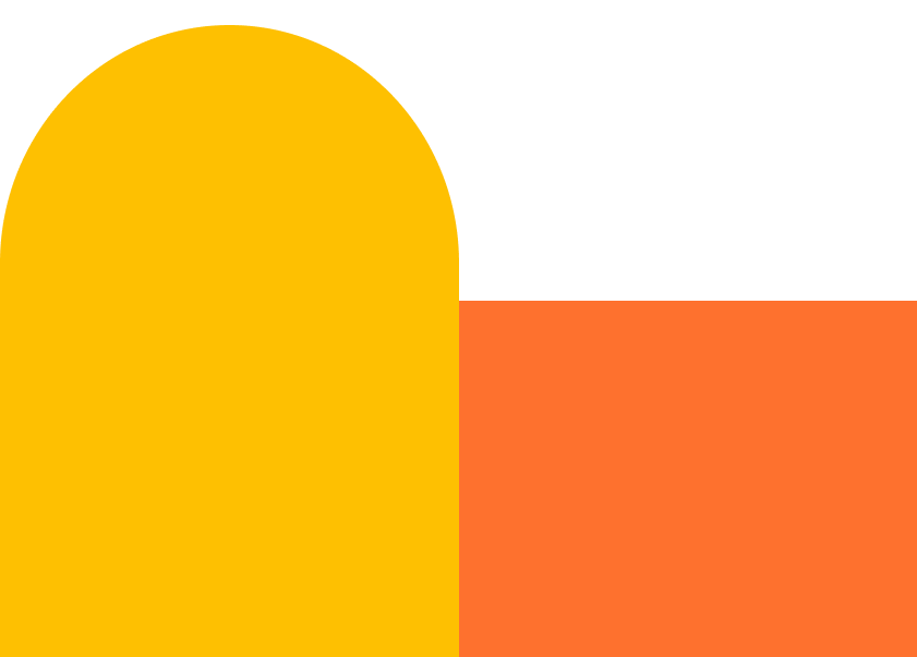 Decorative background shape
