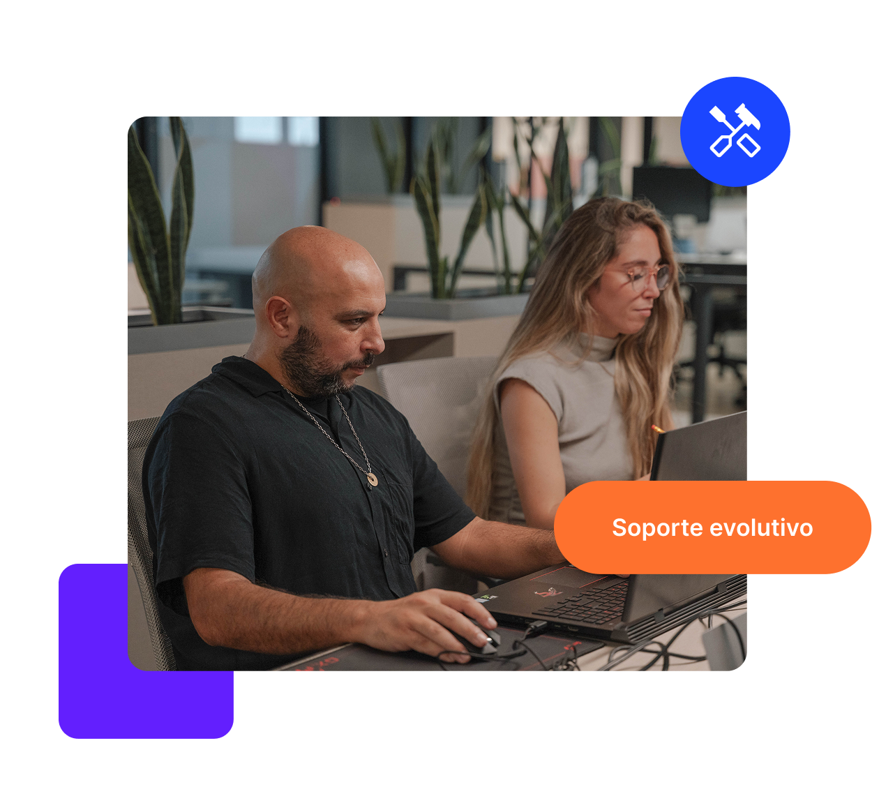 Main platform feature visualization