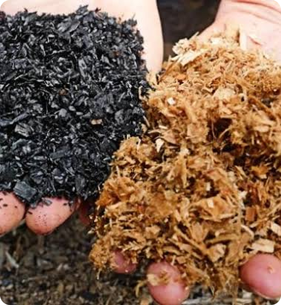 residuos de biochar